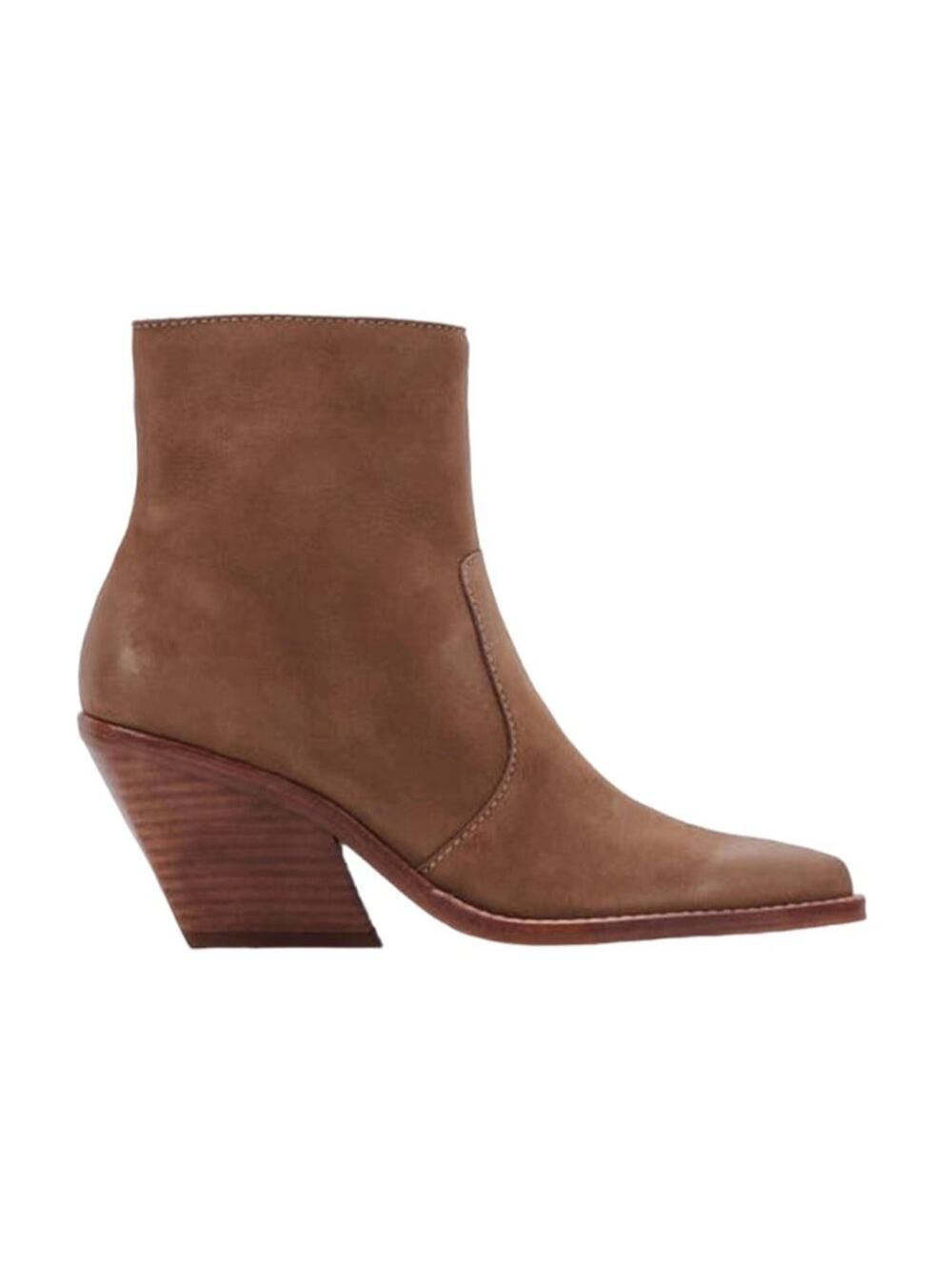 Dolce Vita Volli Tan Suede Bootie Size 9 NWT $160 MSRP